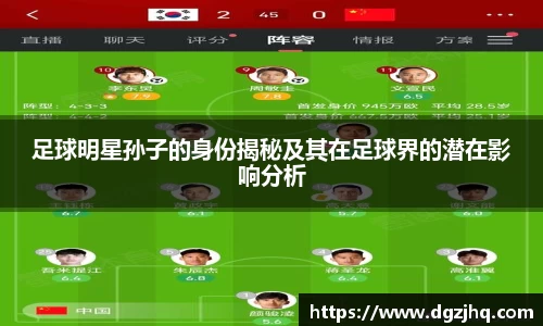 足球明星孙子的身份揭秘及其在足球界的潜在影响分析